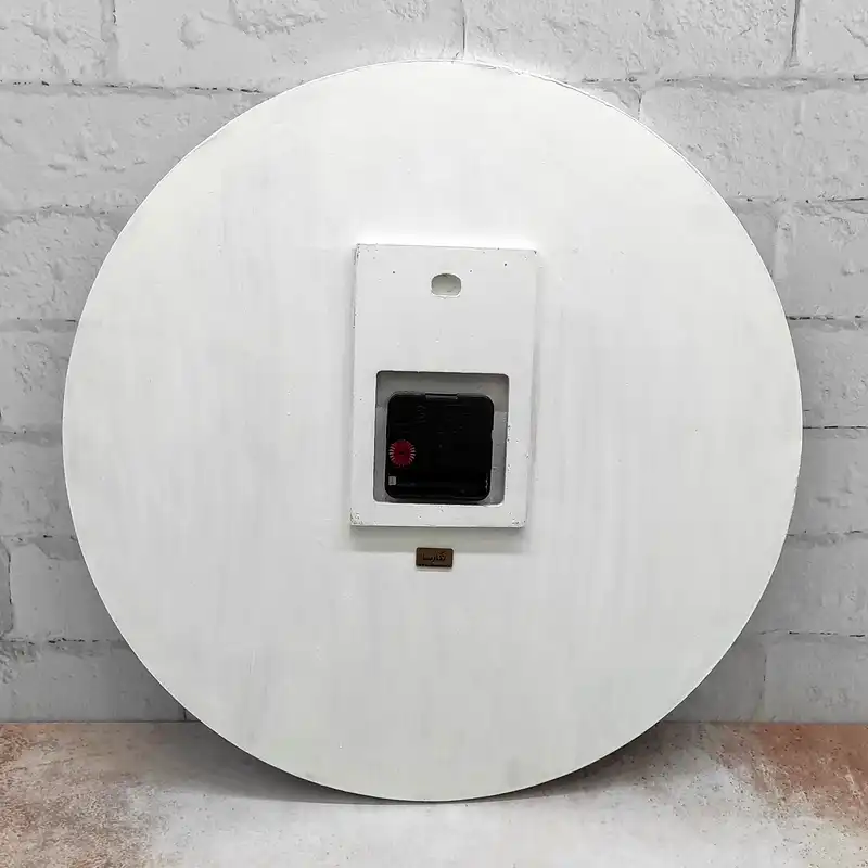 ساعت دیواری رزینی طرح سنگ کد 40