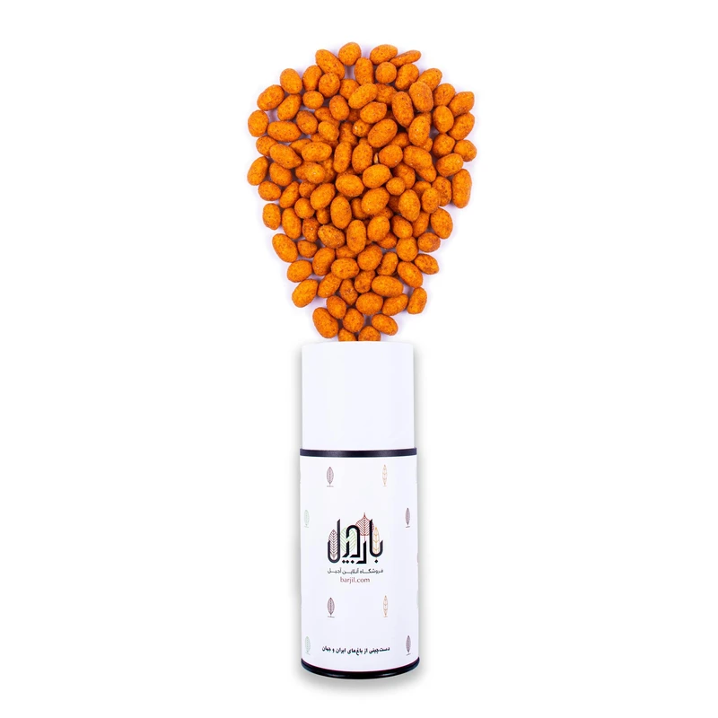 مغز بادام زمینی روکش‌دار باربیکیو بارجیل - 1000 گرم