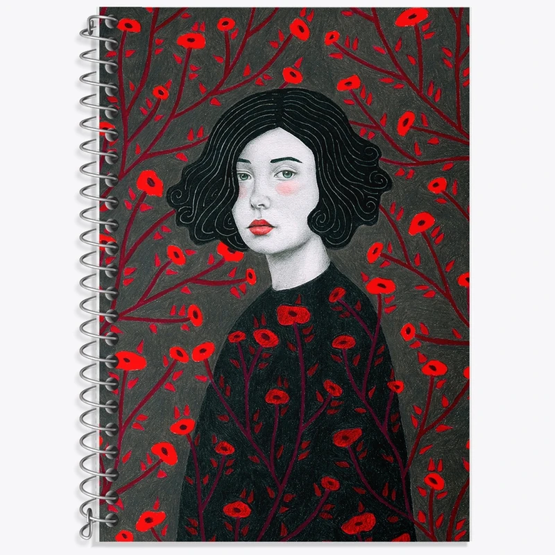 دفتر لغت 50 برگ خندالو طرح دخترانه کد F205