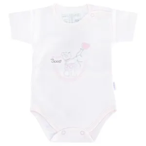 بادی آستین کوتاه نوزادی مدل خرس 1