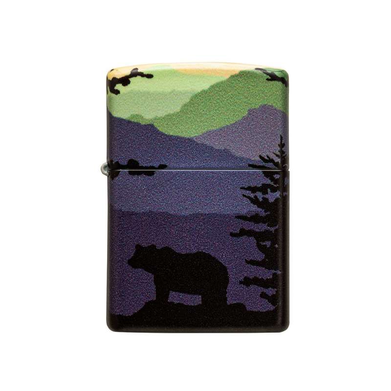 فندک زیپو مدل Bear Landscape Design کد 49482 