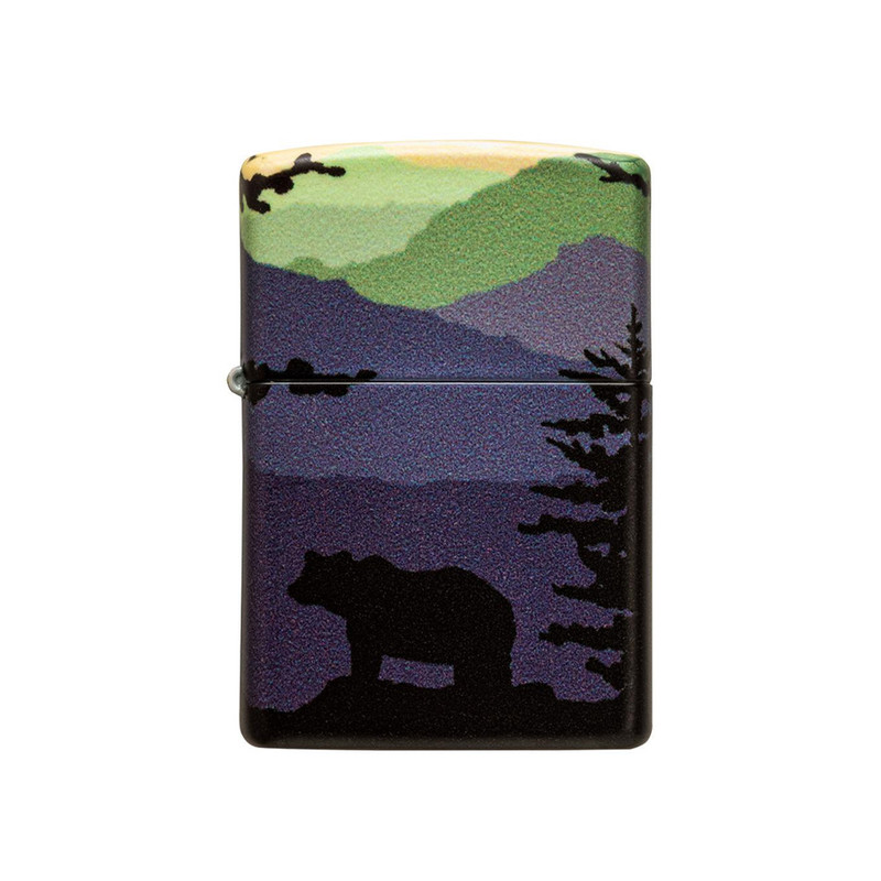 فندک زیپو مدل Bear Landscape Design کد 49482 