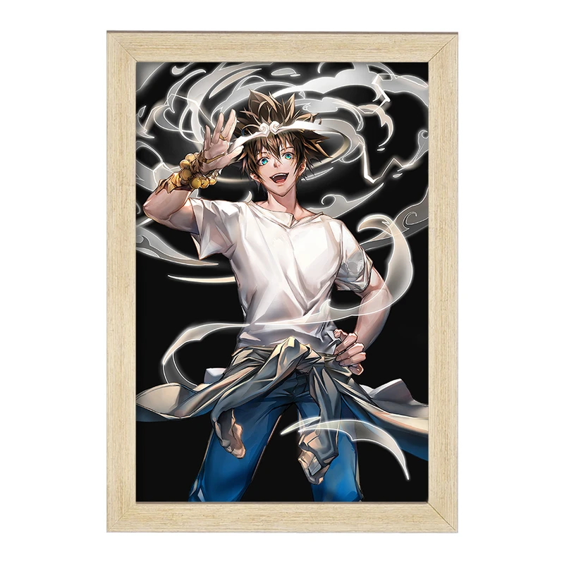 تابلو خندالو مدل جین موری انیمه خدای دبیرستان کد 34924