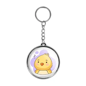 جاکلیدی خندالو طرح جوجه حیوانات بامزه مدل دوطرفه کد 3717437175