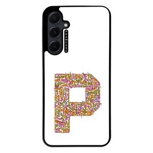 AKAM AMC-WSGA55-ALPHADOODLEBET-16 Cover For Samsung Galaxy A55