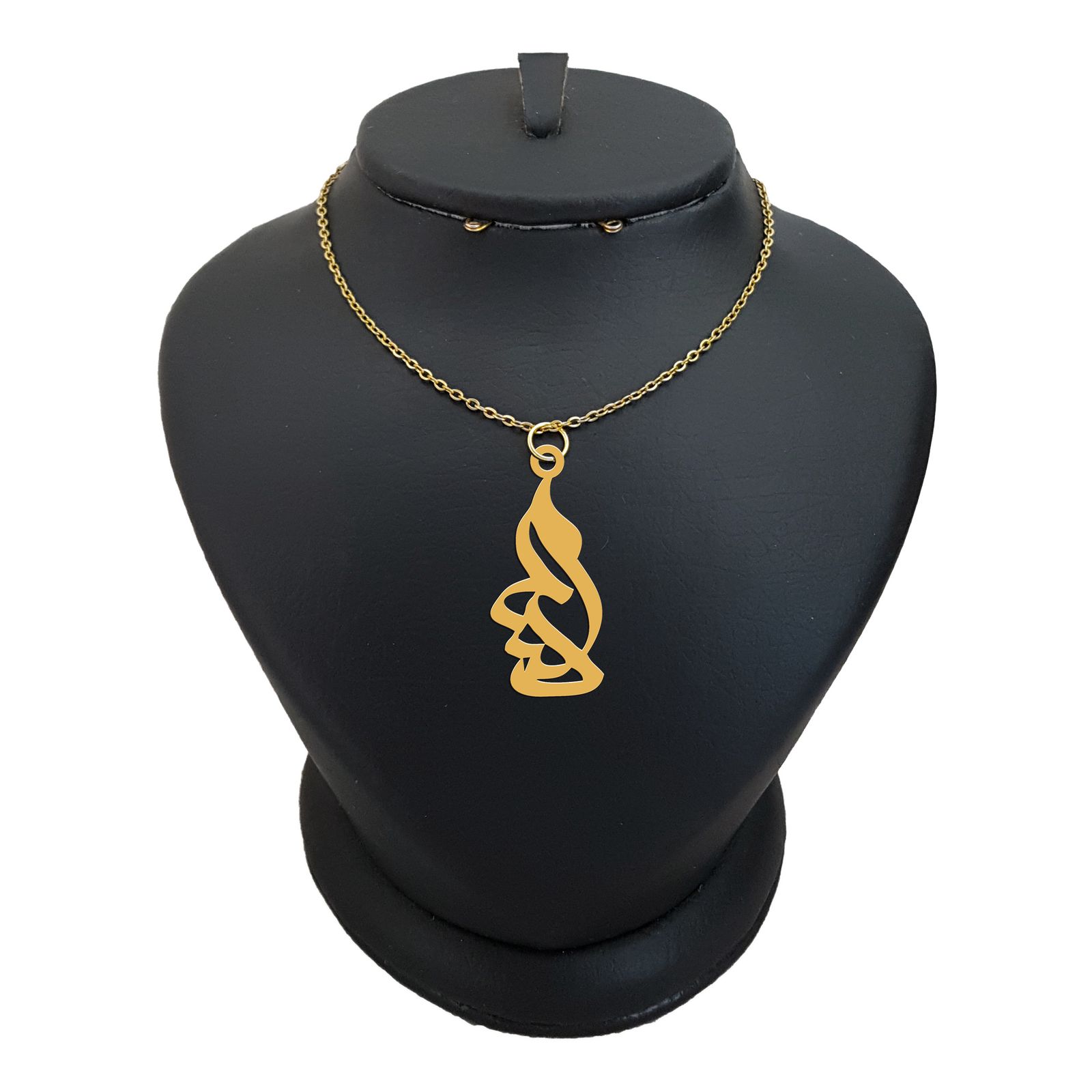 گردنبند نقره زنانه ترمه ۱ مدل دلسا کد ma 347 -  - 1