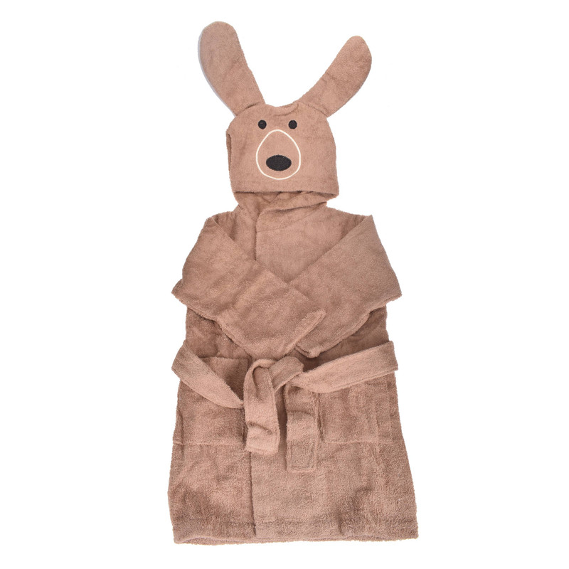 حوله پالتویی کودک کاردینال طرح سگ سایز 73x40 سانتی متر