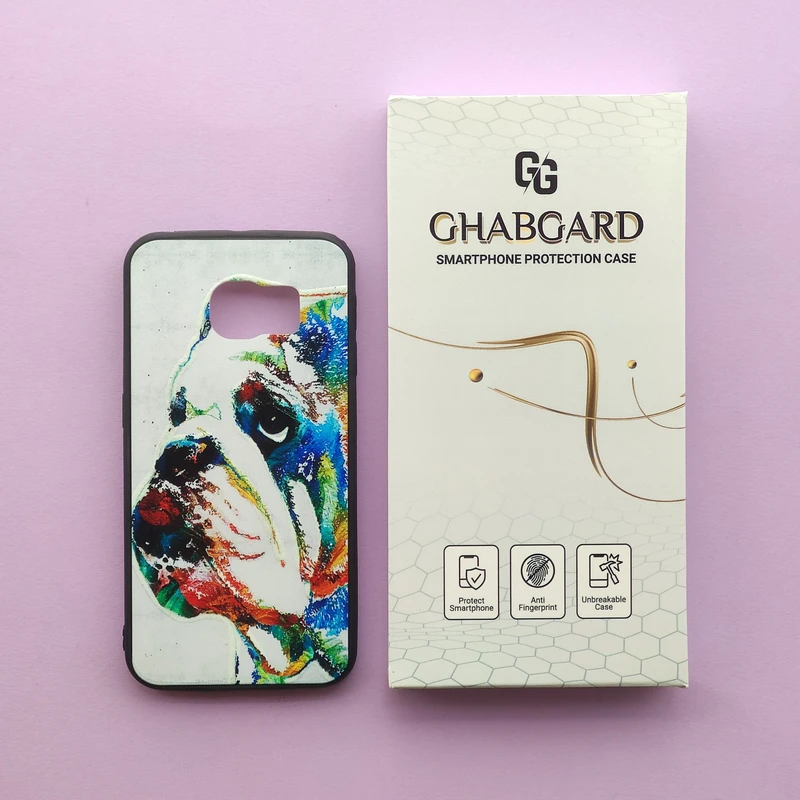 کاور قاب گارد مدل دورژله ای فانتزی مناسب برای گوشی موبایل سامسونگ Galaxy S6 Edge