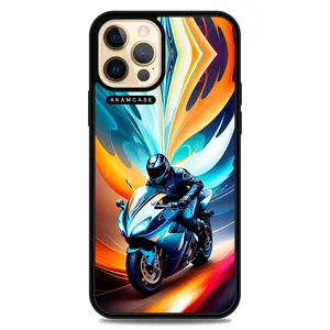 AKAM AMC-WA12PRO-MOTORCYCLE-6 Cover For Apple iPhone 12 Pro