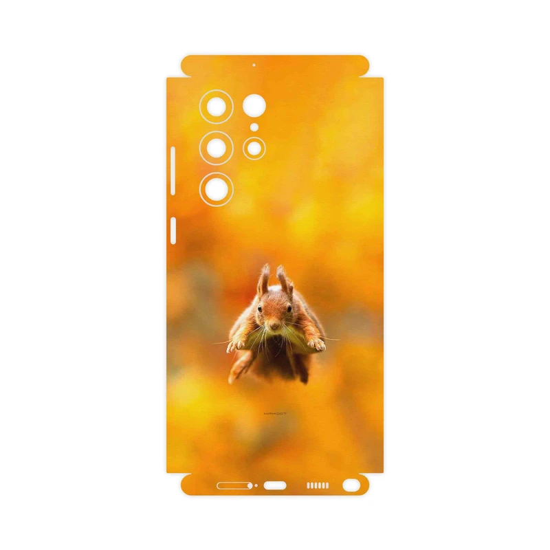 برچسب پوششی ماهوت مدل Squirrel-FullSkin مناسب برای گوشی موبایل سامسونگ Galaxy S22 Ultra 5G