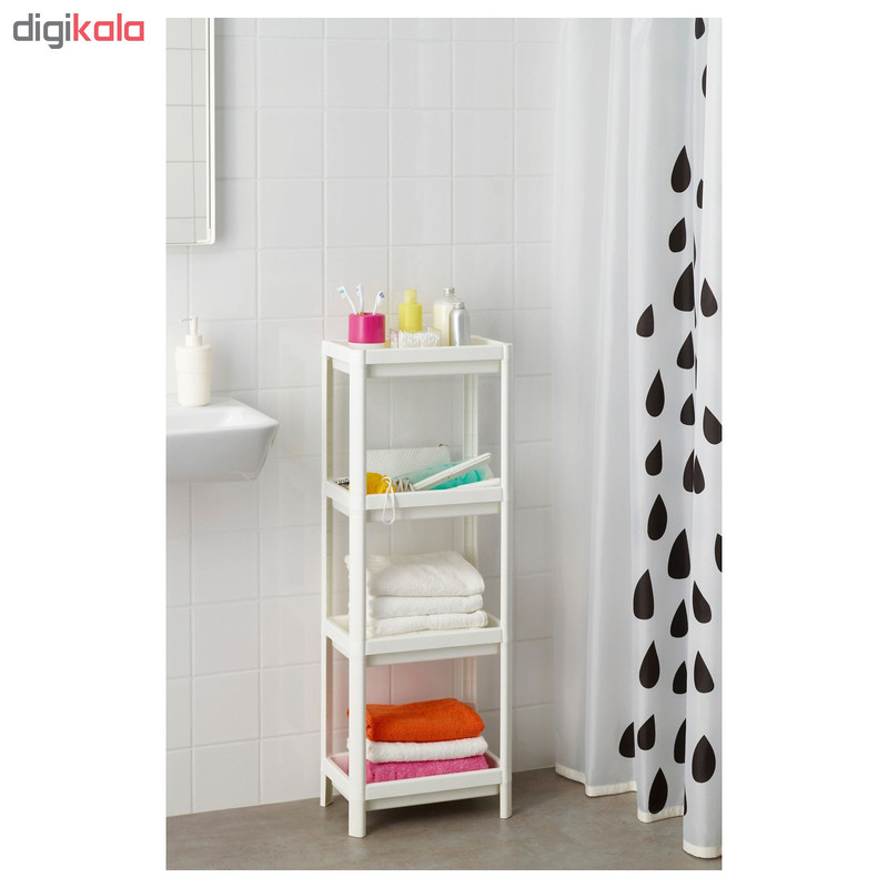 طبقه حمام ایکیا مدل VESKEN