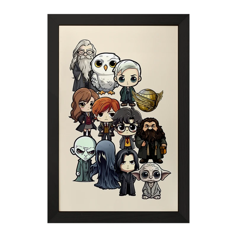 تابلو خندالو مدل هری پاتر (Harry Potter) کد F5423