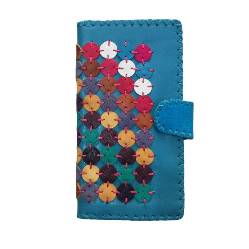 کیف پول چرمی پاسارگاد مدل رنگین کمان W132
