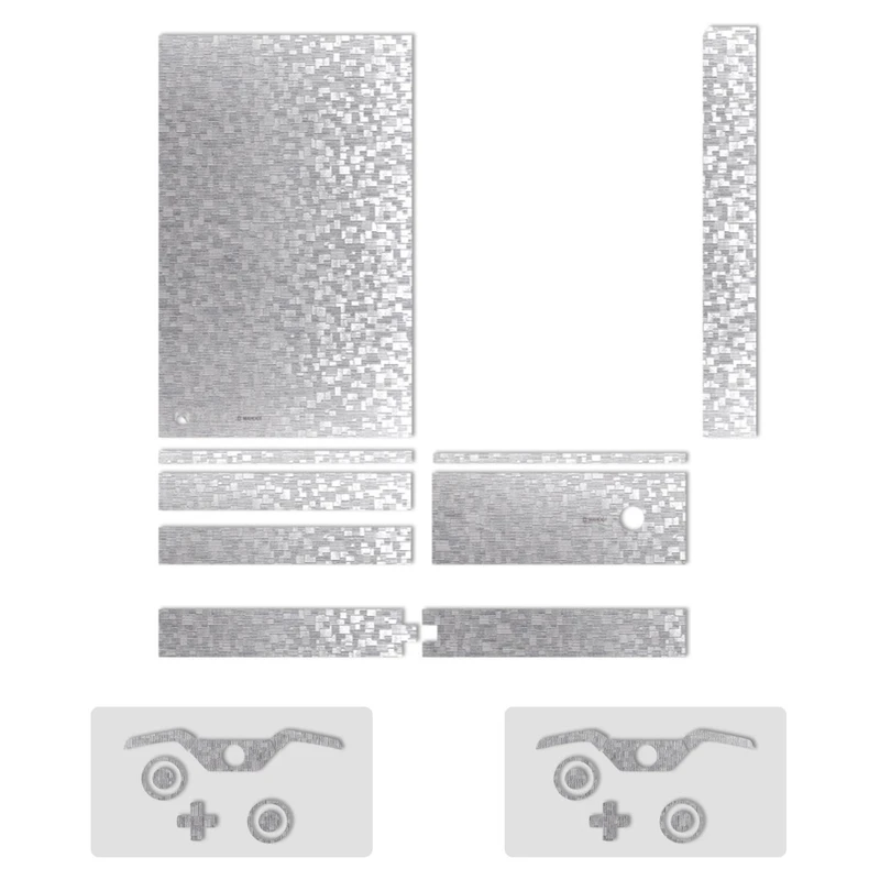 برچسب ماهوت مدلSilver Silicon Texture مناسب برای کنسول بازی Xbox One