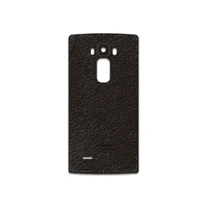 MAHOOT Dark-Brown-Leather Cover Sticker for LG G Flex 2