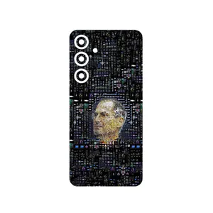 MAHOOT Collage of Steve Jobs 2 Cover Sticker for Samsung Galaxy S24 FE