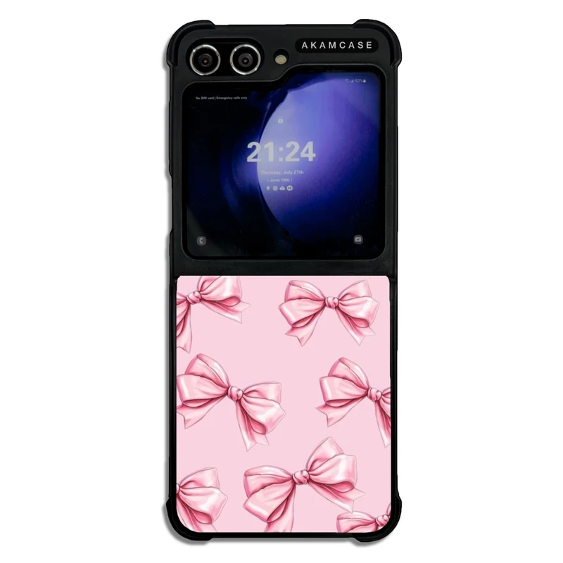 کاور آکام مدل AMC-WSGZFLIP5-BOWS6 مناسب برای گوشی موبایل سامسونگ Galaxy Z Flip 5