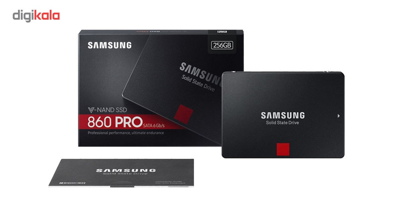 اس اس دی سامسونگ مدل 860 pro ظرفیت 256 گیگابایت
