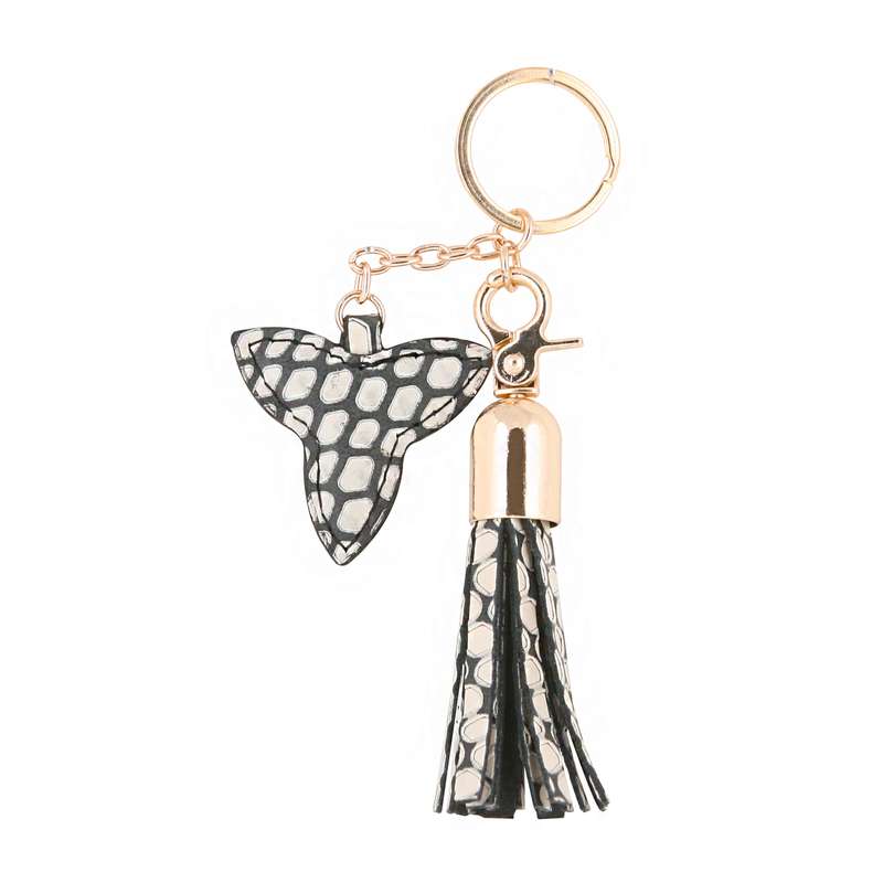 جاکلیدی زنانه چرم یلسان مدل پارمیس کد 053-GLB