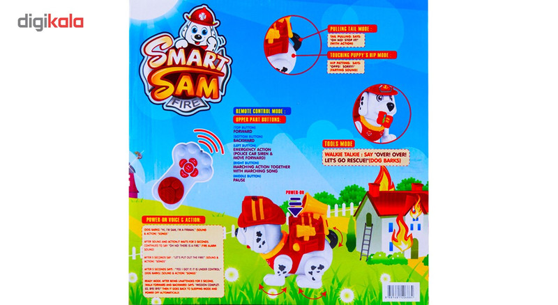 ربات سگ کنترلی مارشال مدل Smart Sam