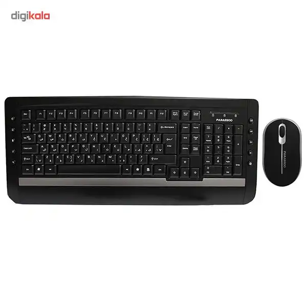 کیبورد و ماوس باسیم فراسو مدل FCM-6140 با حروف فارسی