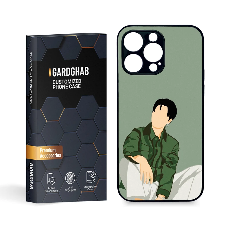 کاور گارد قاب مدل پسرانه مناسب برای گوشی موبایل اپل iphone 14 promax