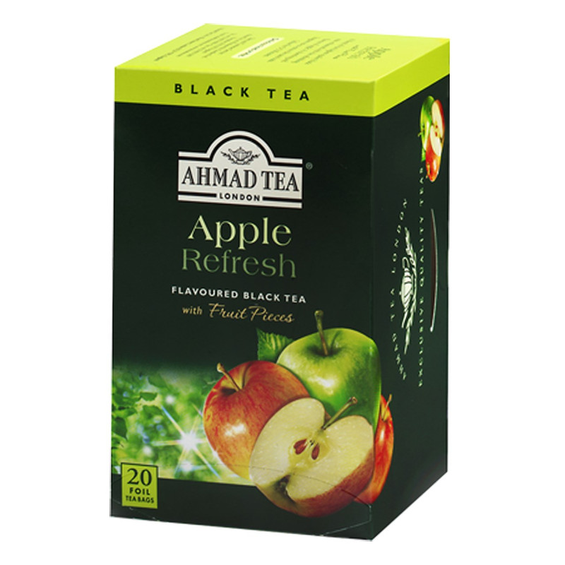 بسته چای میوه ای چای احمد مدل Apple Refresh
