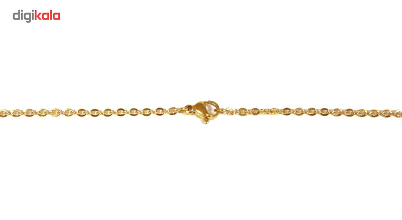 گردنبند آی جواهر طرح نام امید انگلیسی کد 1100107GE