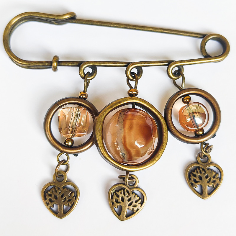 سنجاق سینه زنانه مدل عسل سنجاق سینه زنانه مدل عسل