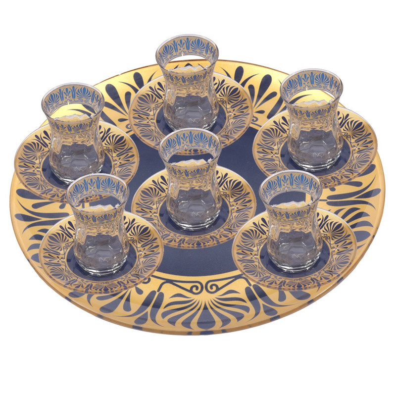 سرویس چای خوری 13 پارچه لاکچری مدل 103