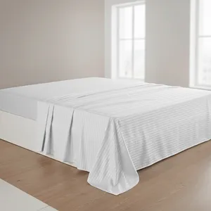 ملحفه آدنو مدل هتلی دونفره سایز 220x240 سانتی متر