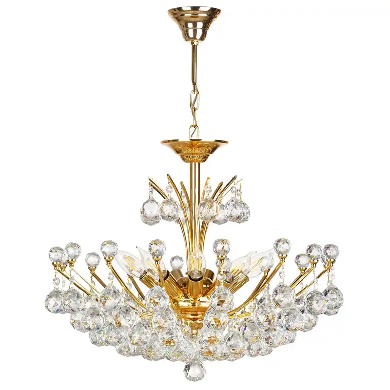 چراغ آویز چشمه نور 9 شعله کد H6635/50G