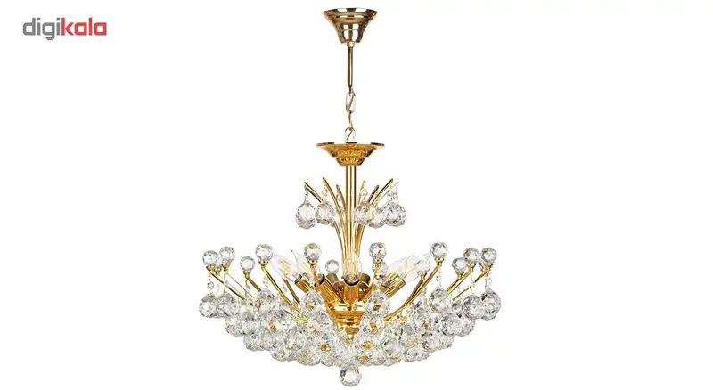 چراغ آویز چشمه نور 9 شعله کد H6635/50G
