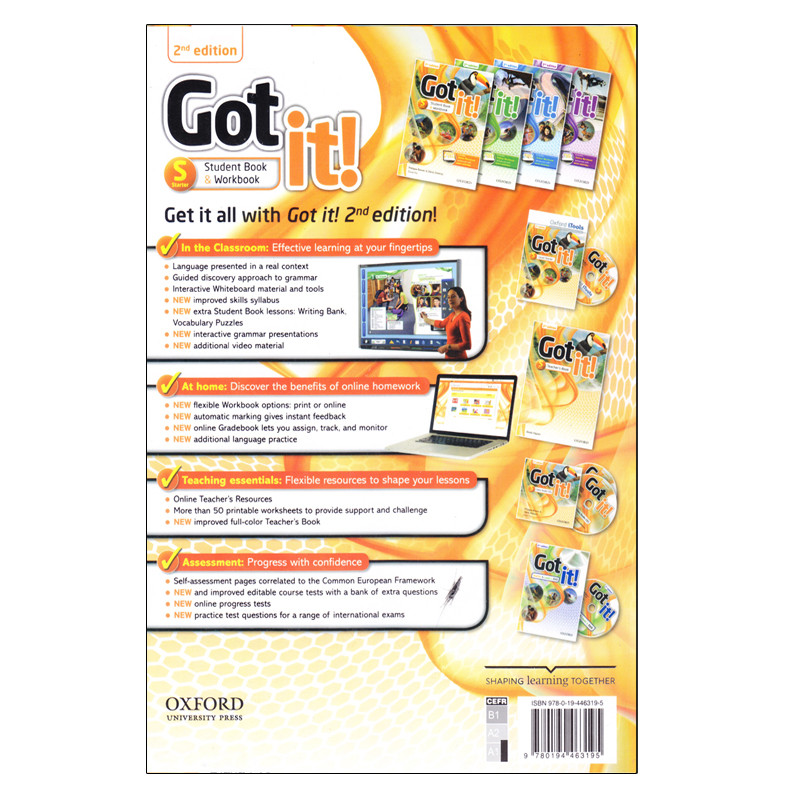 کتاب Got It Second Edition اثر جمعی از نویسندگان انتشارات سپاهان دو جلدی کتاب Got It Second Edition اثر جمعی از نویسندگان انتشارات سپاهان دو جلدی