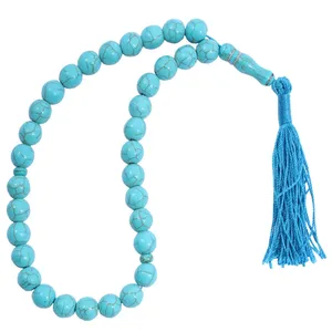 تسبیح آکو جواهر مدل Turquoise R33