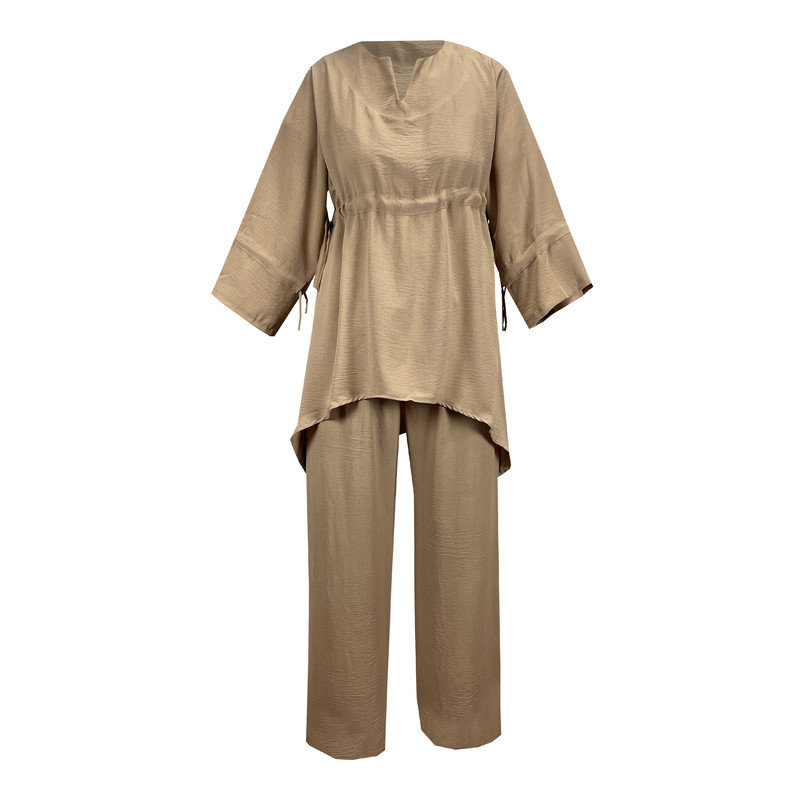 مانتو و شلوار زنانه مدل روجا کد 06