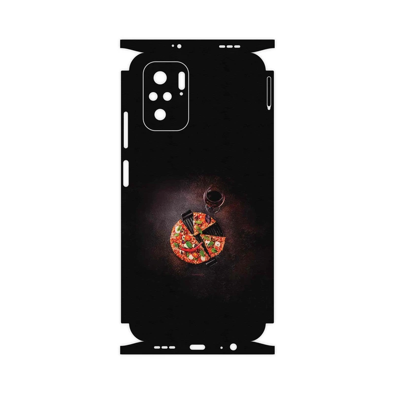 برچسب پوششی ماهوت مدل Pizza-FullSkin مناسب برای گوشی موبایل شیائومی Poco M5s