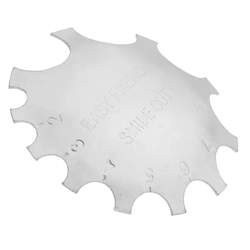 پین کاتر فرنچ ناخن مدل Smile-cut مجموعه 4 عددی