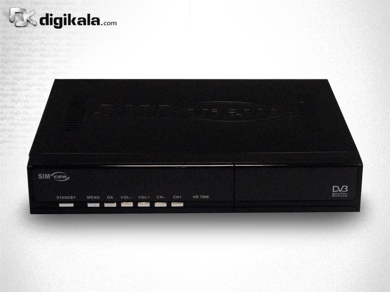 گیرنده تلویزیون دیجیتال سیم ویو مدل HD 7800
