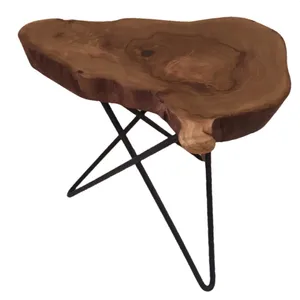 میز عسلی مدل  چوب گردو