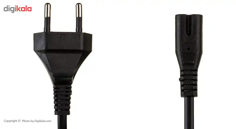 کابل برق دو پین ای فور نت کد P 2000 طول 1.5 متر