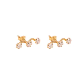 گوشواره طلا 18 عیار سپیده گالری کد SE0011