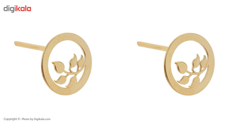 گوشواره طلا 18 عیار زنانه ماهک مدل ME0707 - 4