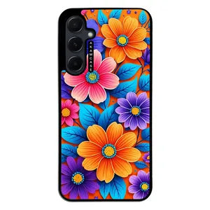 AKAM AMC-WSGA55-FLOWERS-39 Cover For Samsung Galaxy A55