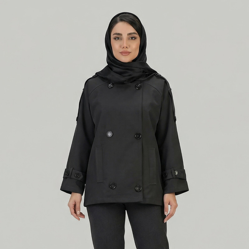 بارانی زنانه السانا مدل تیام کد 233028