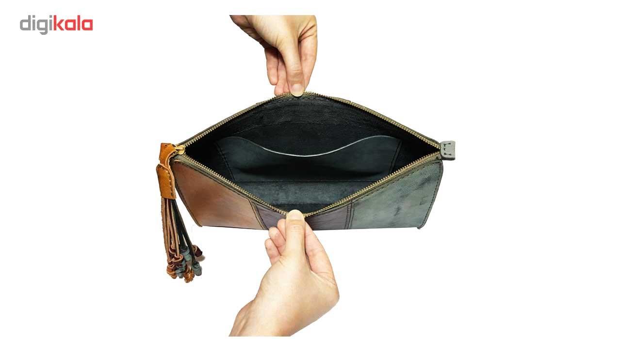 کیف دستی زنانه چرم طبیعی گلیما مدل 271
