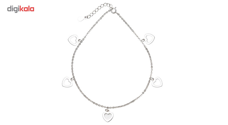 پابند نقره شهر جواهر مدل SJS-AN017