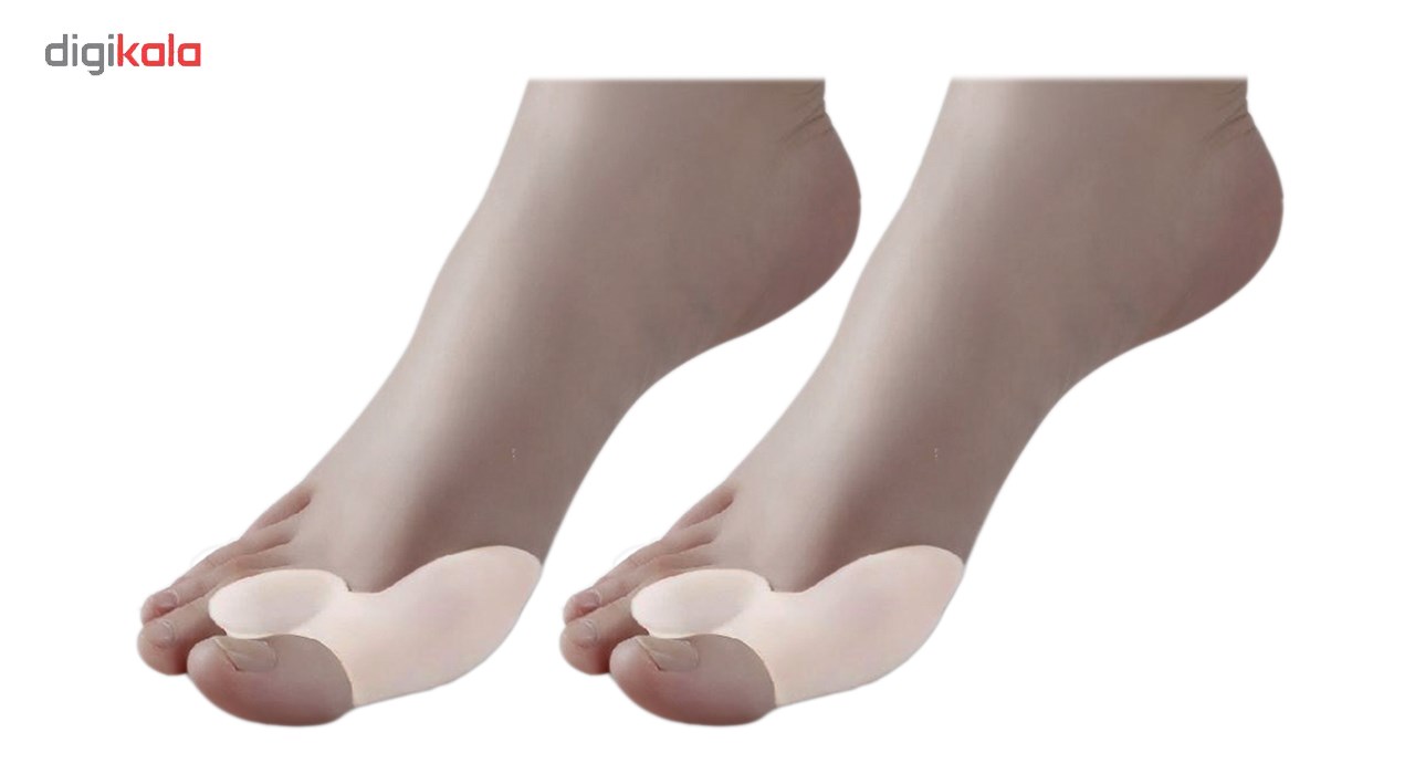 فاصله دهنده سیلیکونی انگشت شست پا مدل Hallux Valgus کد MHS01