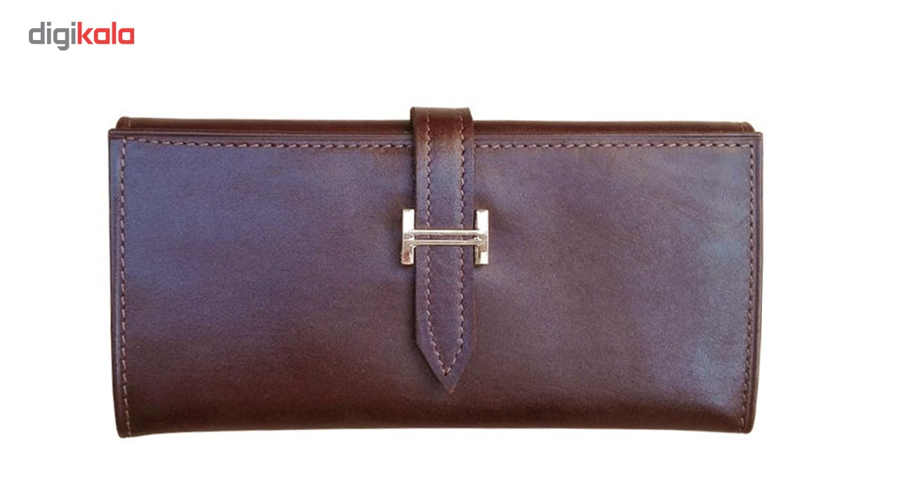 کیف پول زنانه چرم طبیعی دیاکو مدل 313