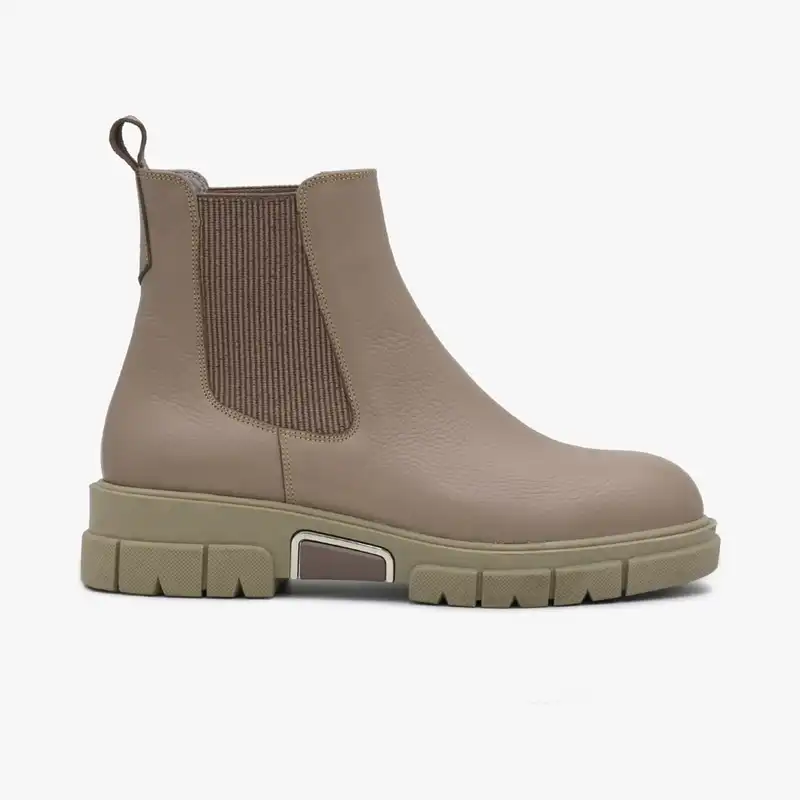 نیم بوت زنانه چرم تهران مدل U93